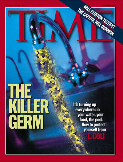 Cover of August 3, 1998 Time magazine. (©1998 Time Inc./Timepix.)