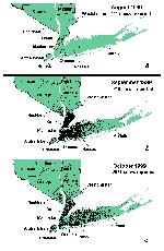 Thumbnail of Dead crow sightings, August-October, 1999, New York State.
