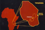 Thumbnail of Map of Tanzania showing Ifakara.