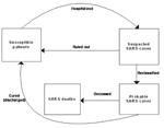 Thumbnail of Flow diagram for the model dynamics of the model proposed.