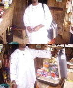 Thumbnail of Itinerant medicine vendor in Oja-tuntun marketplace, Ile-Ife, Nigeria.