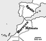 Thumbnail of Location of Zouala, Morocco.