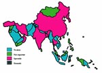Thumbnail of Bovine tuberculosis occurrence, Asia (21).