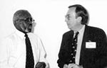 Thumbnail of George Hill (L), Meharry Medical College, Nashville, Tennessee, USA; Fred Murphy, University of California, Davis, California, USA