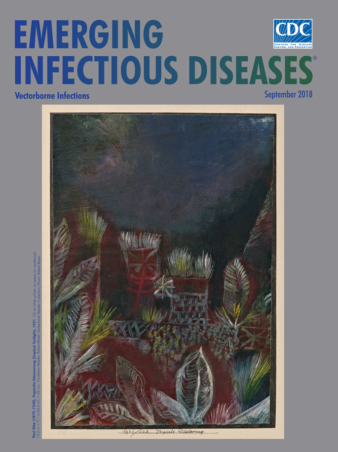 Paul Klee (1879–1940), Tropische Dämmerung (Tropical Twilight), 1921. Oil on white primer on paper on cardboard; 13.5 in × 9.1 in/33.5 cm × 23 cm. Fondation Beyeler, Riehen/Basel, Switzerland; Beyeler Collection; Photo: Robert Bayer