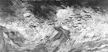 Vincent van Gogh (1853-1890) “Crows in the Wheatfields” 1890. Oil on canvas, 50.35 cm x 103 cm. Amsterdam, Van Gogh Museum (Vincent van Gogh Foundation)